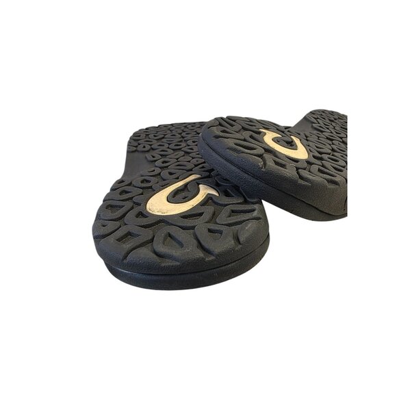 OluKai Ohana Mens Flip Flops Sandals Size M/12 Gray Synthetic Rubber Sole - Picture 8 of 12